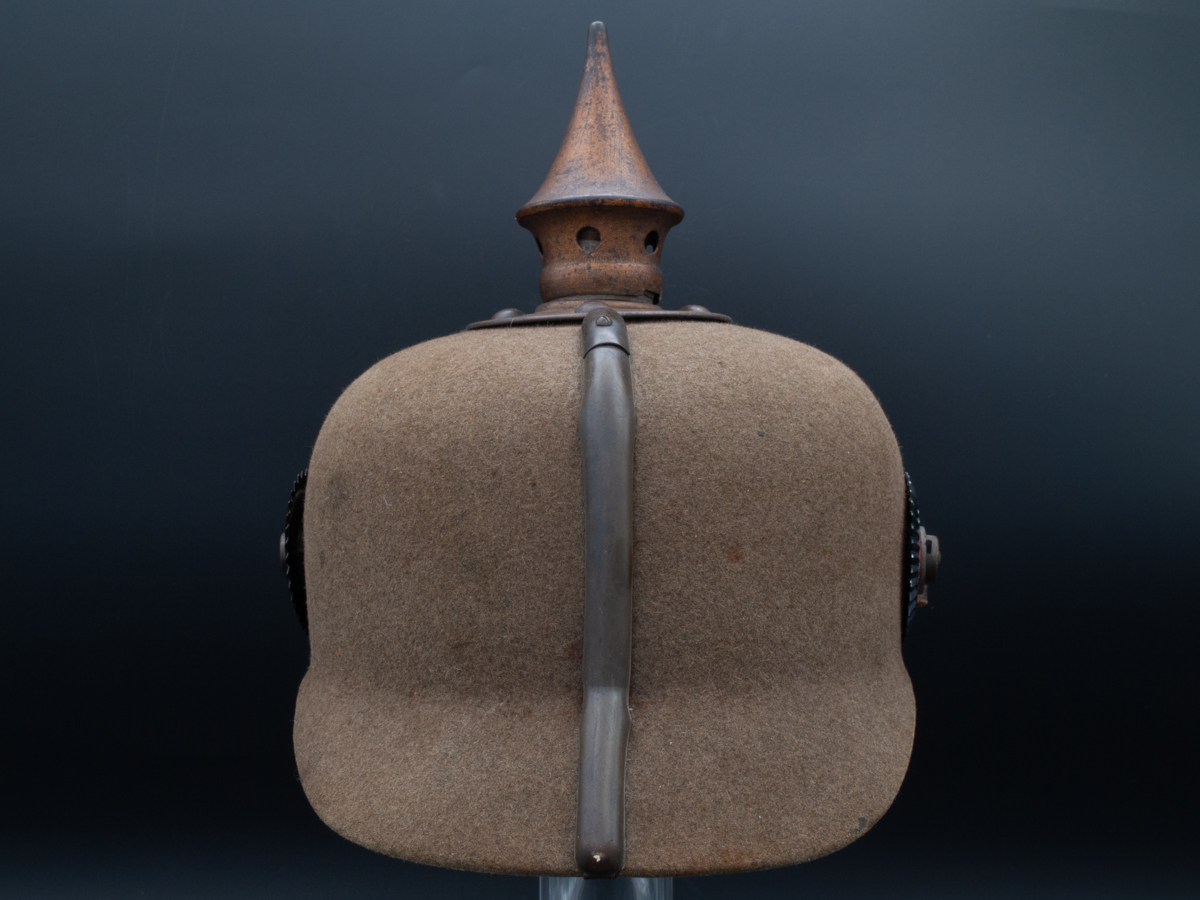 Prussian M15 Ersatz Pickelhaube – SOLD – Steel Helmets of the